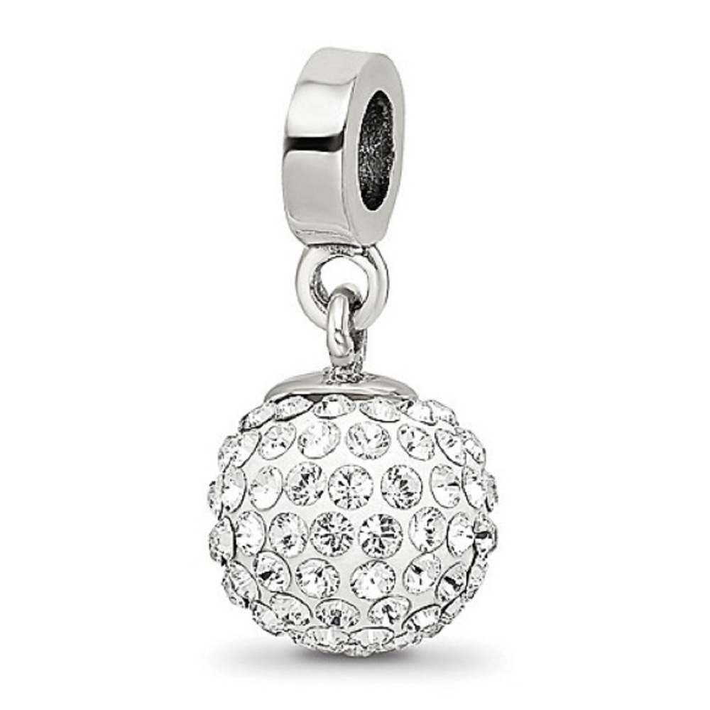Reflection Beads Crystal Ball Dangle Charm